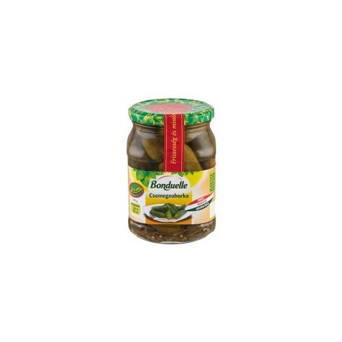 Bonduelle csemegeuborka 3-6cm 550g/300g