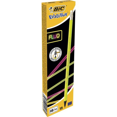 Bic írószer grafitceruza evolution fluo