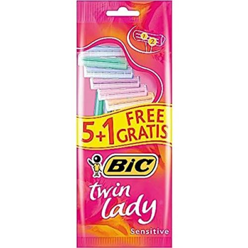 Bic eld.női borotva TWIN LADY 5+1db