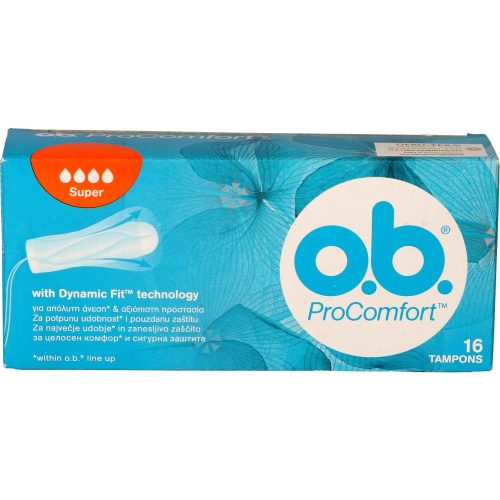 OB Tampon ProComfort Super 16db