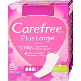 Carefree tiszt.betét 48db large aloe