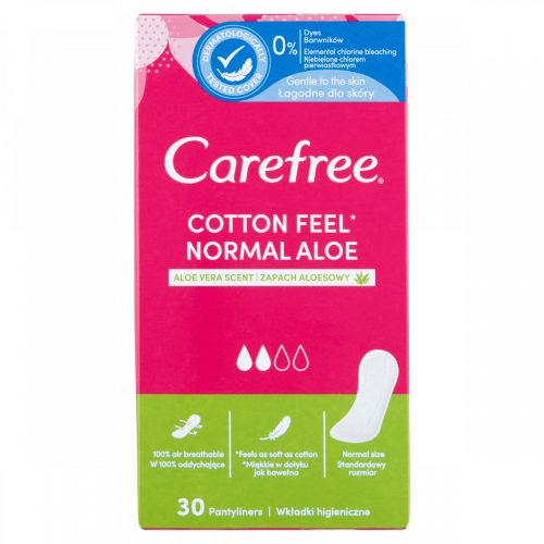 Carefree tisztasági betét Aloe Vera 30db