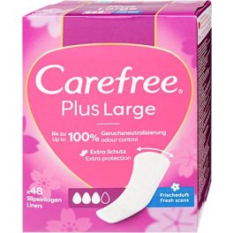Carefree tiszt.betét 48db large fresh