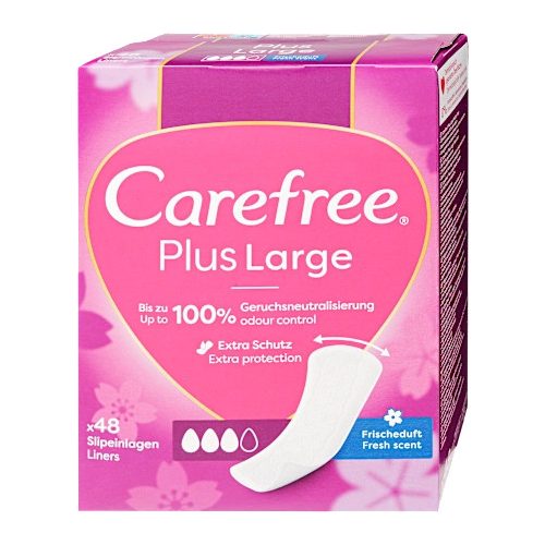 Carefree tiszt.betét 48db large fresh