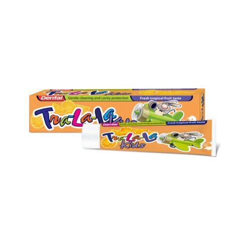 Tra-la-la gyermek fogkrém Trópusi 50 ml