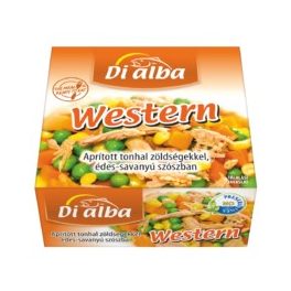 di Alba aprított tonhal western 170g