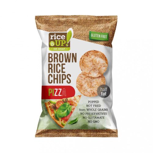 Rice up pizza barna rizs chips 60g