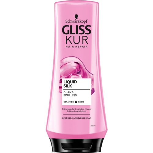 Gliss balzsam Liquid Silk selymes és fén