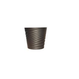 Virágcserép Swing 18cm Antracit