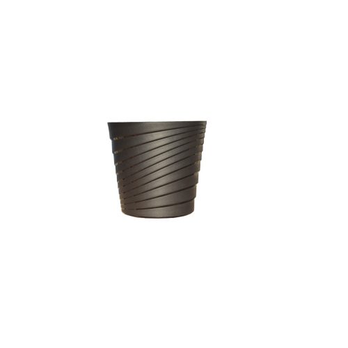 Virágcserép Swing 18cm Antracit