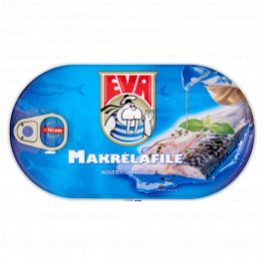 Eva makrélafilé növényi olajban 102g