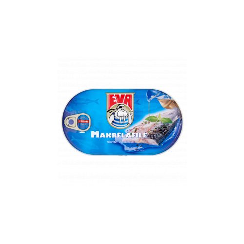 Eva makrélafilé növényi olajban 102g