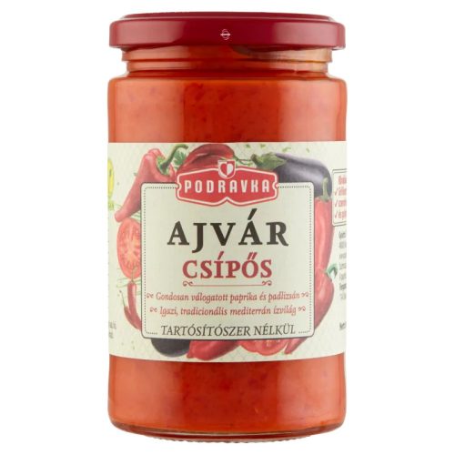 podravka ajvár 350 g csípős