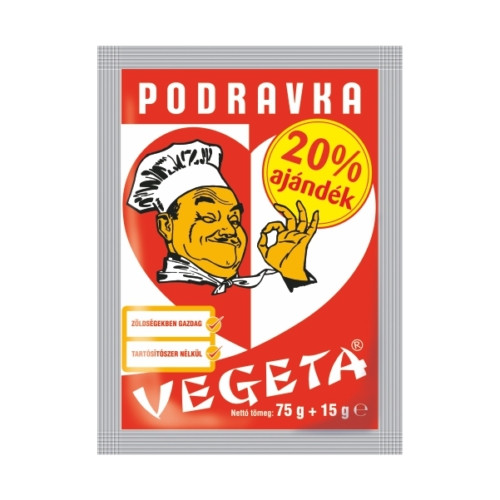 Vegeta ételízesítő 75 g + 15 g