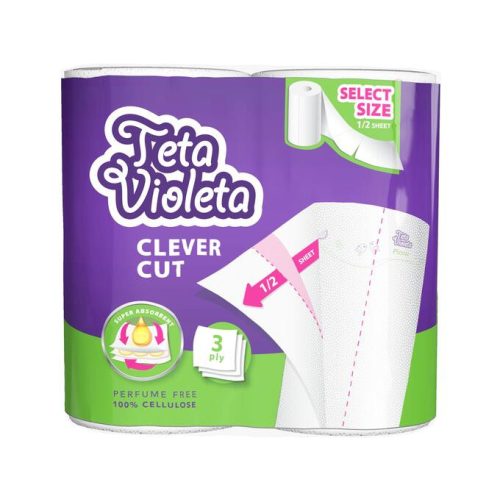 Violeta Kéztörlő Piknik Clever Cut 3 rét