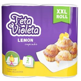 Violeta Kéztörlő Lemon 2 réteg 2tekercs