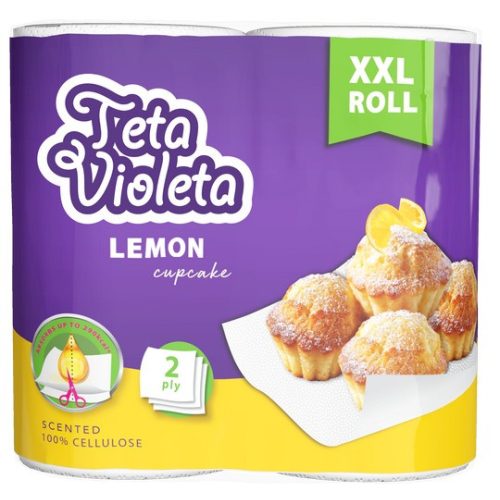 Violeta Kéztörlő Lemon 2 réteg 2tekercs