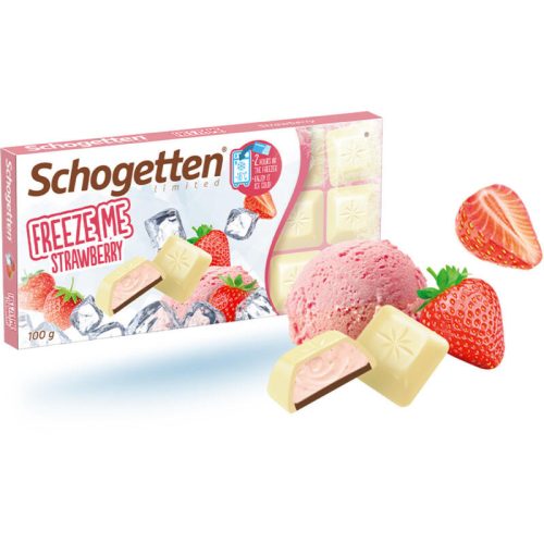 Schogetten freeze eper 100g