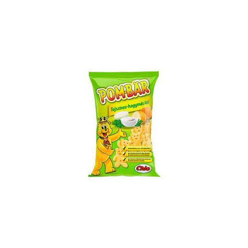 pom-bar chips 50 g tejszínes-újhagymás