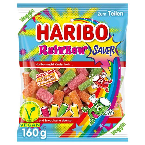 Haribo 160g rainbow sauer