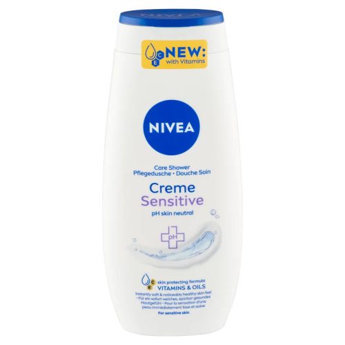 Nivea tusfürdő cream sensitive 250ml