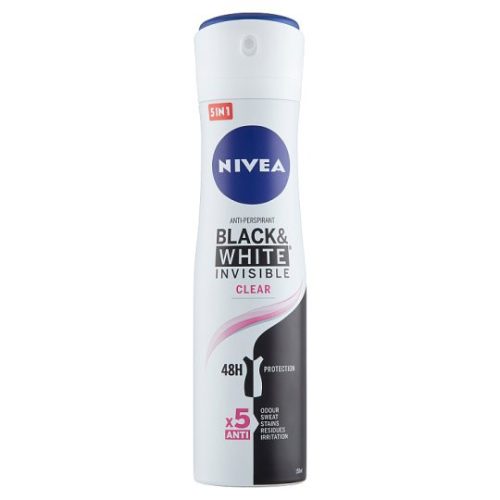 Nivea dezodor 150mlblack&white clear