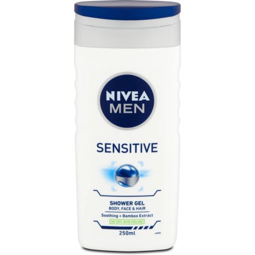 nivea men tusfürdő 250 ml sensitive