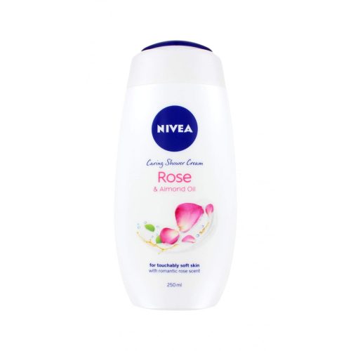 nivea tusfürdő 250 ml rose-almond oil