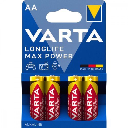 Varta LR06 AA Longlife Max Power B4 elem