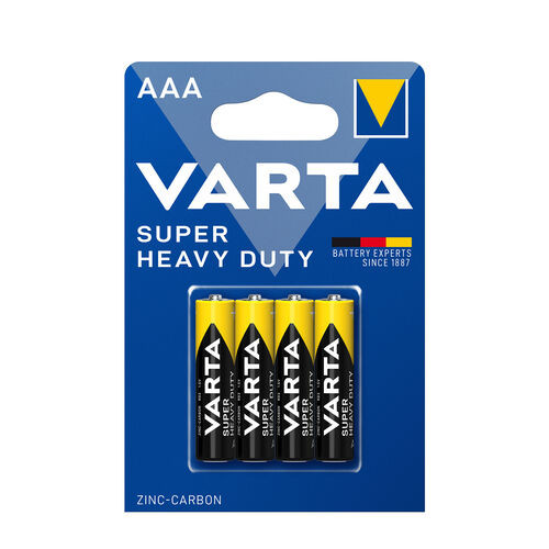 Varta R03 AAA Zinc Superlife B4 elem