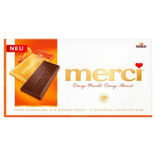 Merci narancsos mandulás 100g