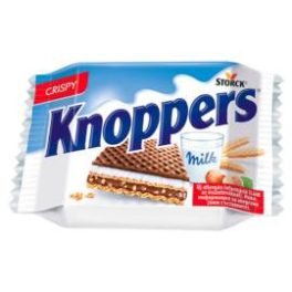KNOPPERS TÖLTÖTT OSTYA 25G