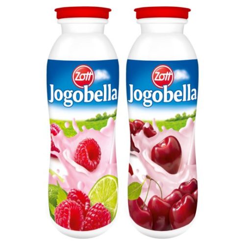 Jogobella IVÓJOGHURT 2,ízcs,(meggy/málna