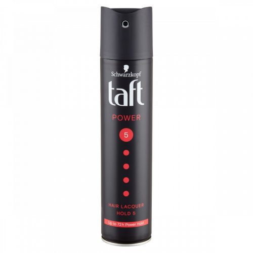 Taft hajlakk Power 250 ml fekete-piros p