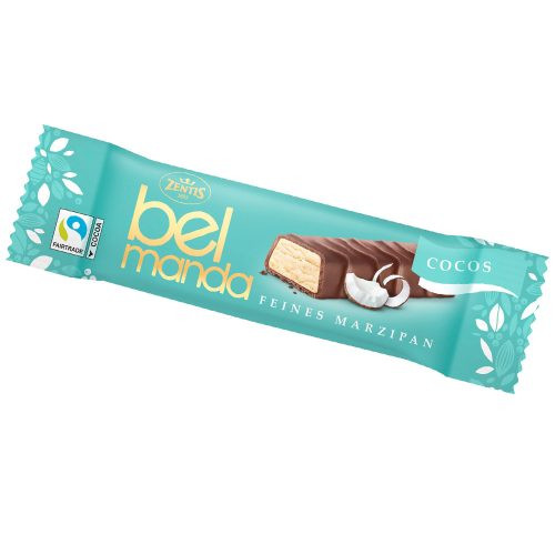 Zentis Belmanda Cocos Marcipán csoki 40g