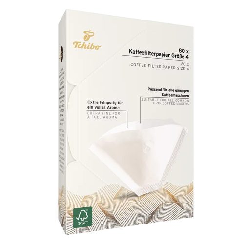 Tchibo filterpapír 4es méret 80db