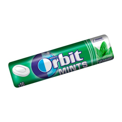 orbit mint cukorka spearmint 28g