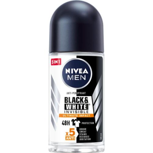 nivea men roll on 50 ml b&w invisible