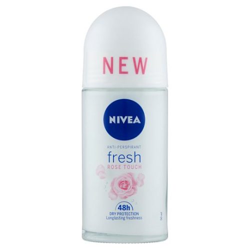 nivea roll on 50 ml női fresh rose touch