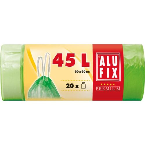 Alufix szemeteszsák 45l 20db zárószalagg