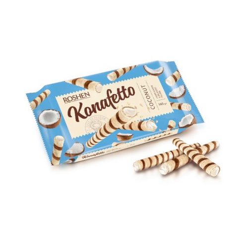 Roshen konafetto kókusz 140 gr