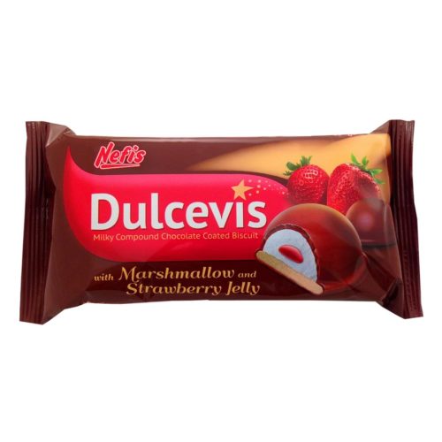 Nefis dulcevis kak. bev. keksz eper 70g