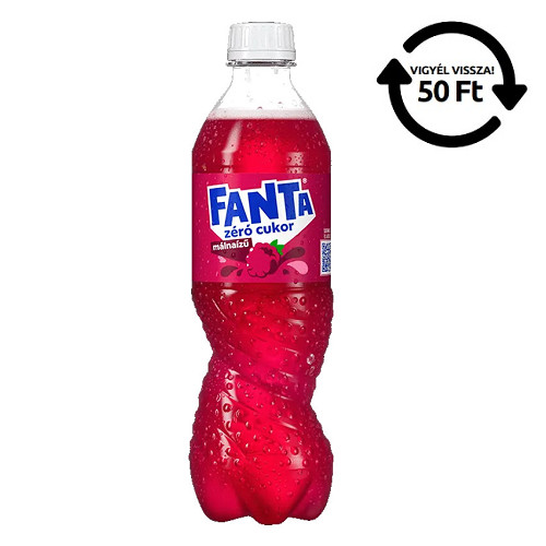 Fanta Málna Zero 0,5l DRS