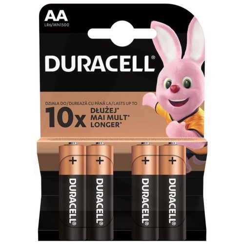 Duracell Basic Alkáli ceruzaelem 4db