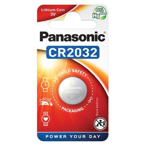 panasonic elem 3v lítium gomb cr2032