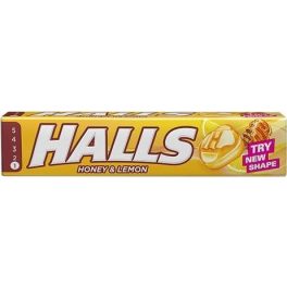 halls cukorka 33,5 g honey-lemon