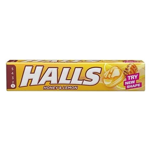 halls cukorka 33,5 g honey-lemon