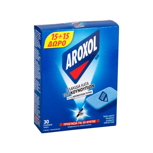 aroxol szúnyogirtó lap 30 db