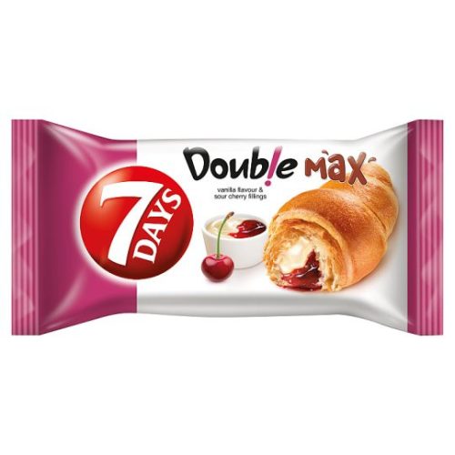 7Days croissant double meggy-vanília 80g