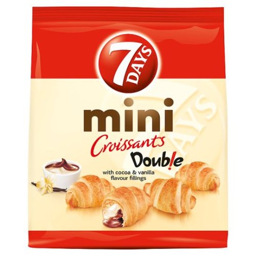 7days mini croissants 200g kakaó-vanília